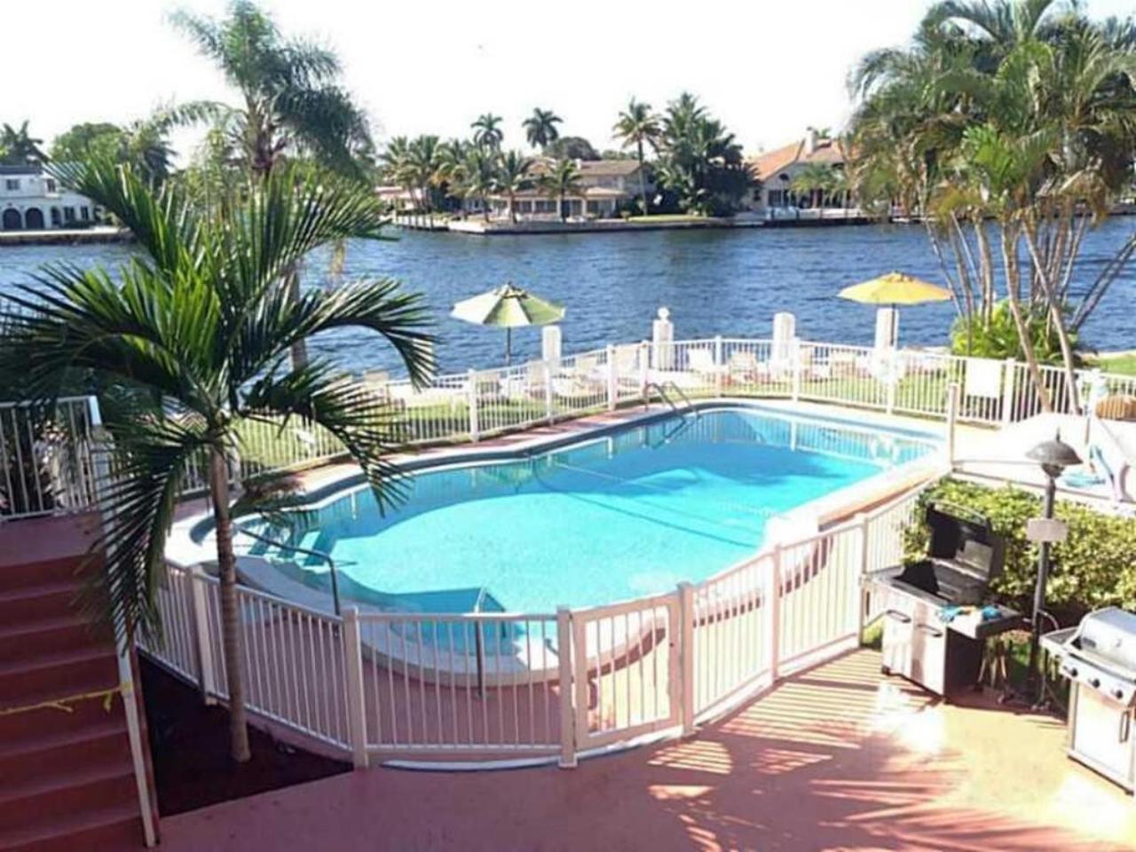 Studio Intracoastal Views! 5 Min Walk To The Beach Villa Pompano Beach Luaran gambar