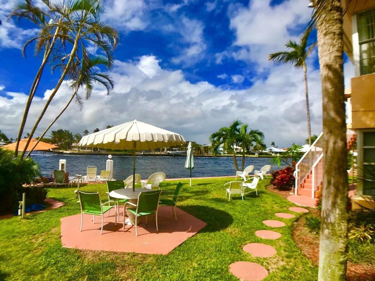 Studio Intracoastal Views! 5 Min Walk To The Beach Villa Pompano Beach Luaran gambar